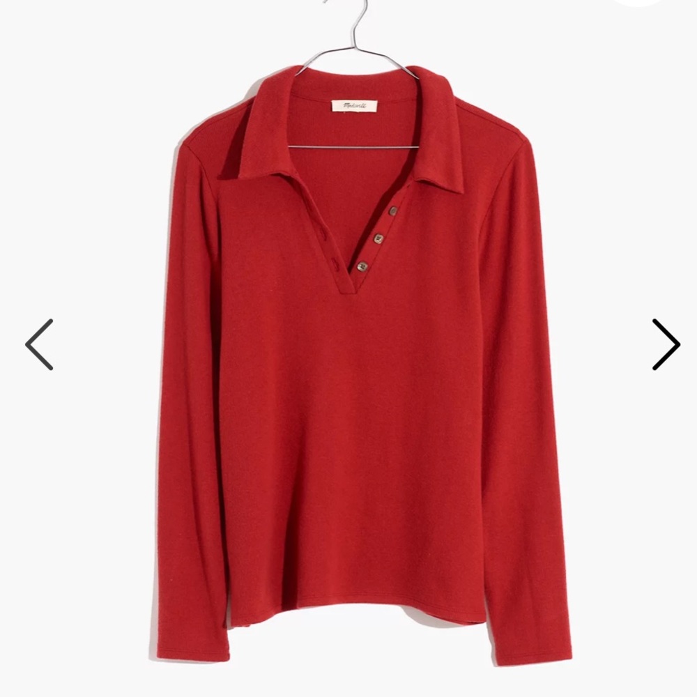 Madewell polo sweater